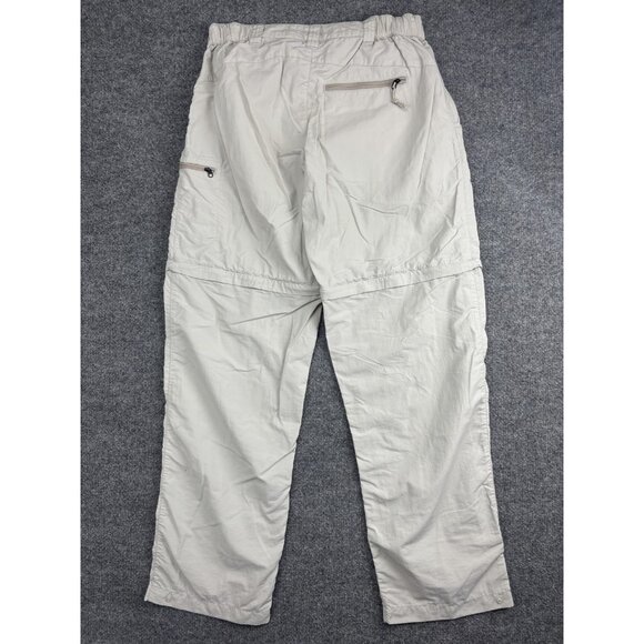 Simms Fishing Pants Womens Medium Beige Nylon 3XDRY Convertible Zip Off Outdoor - Picture 9 of 9